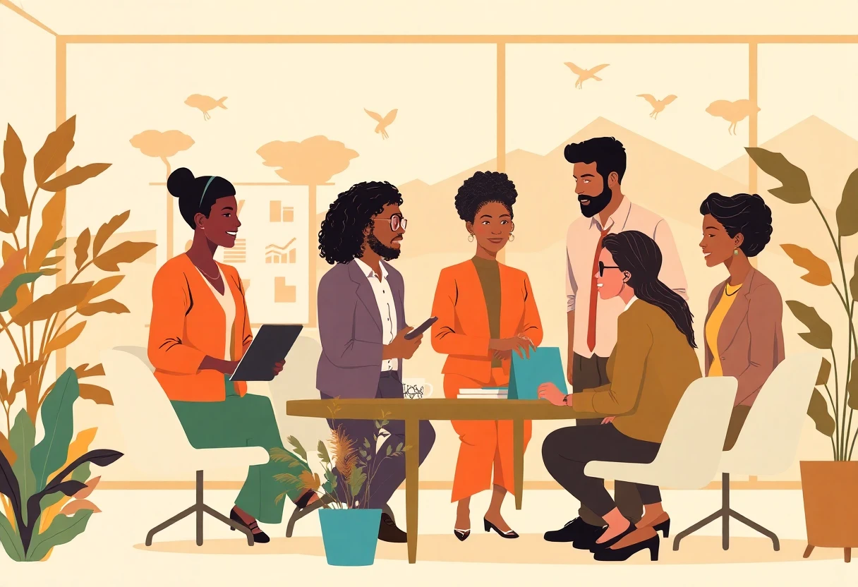 Customer service team collaboration