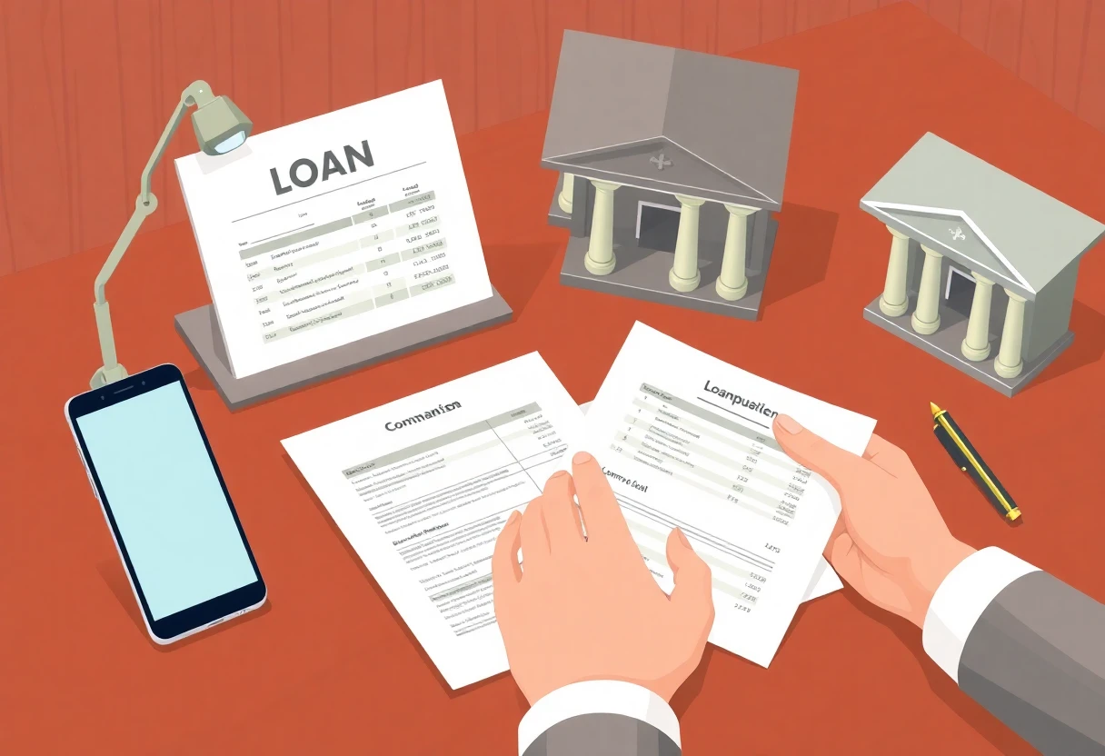 Reviewing loan documents