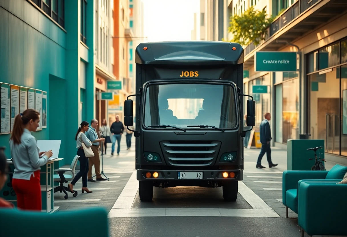 Traditional delivery job setting