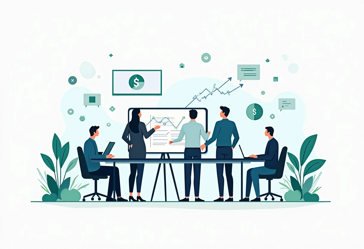 Diskussion über Finanzjobs