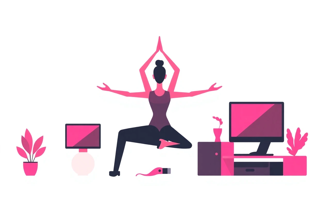 Holistic fitness icon