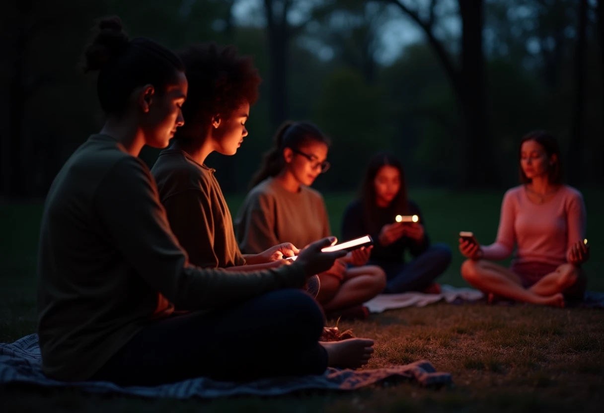 Meditation and mindfulness with technology