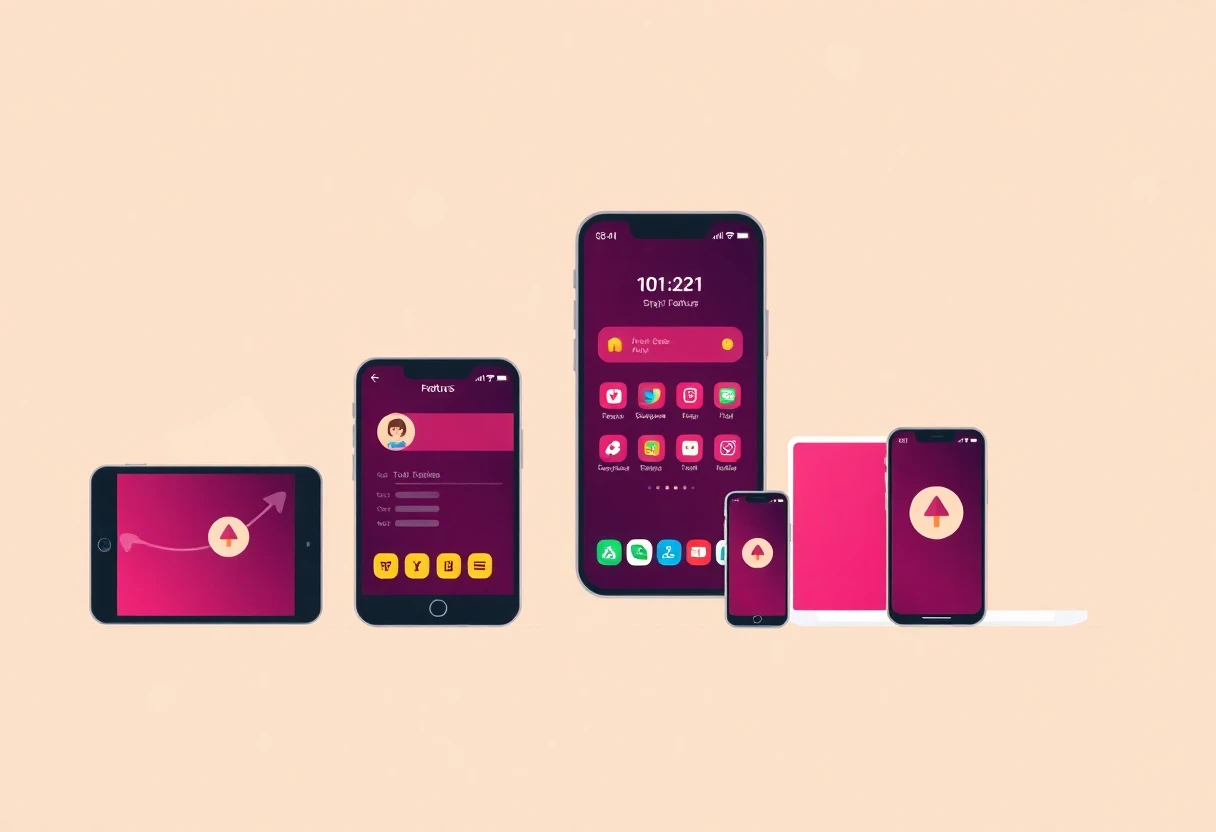 Premium app features illustration