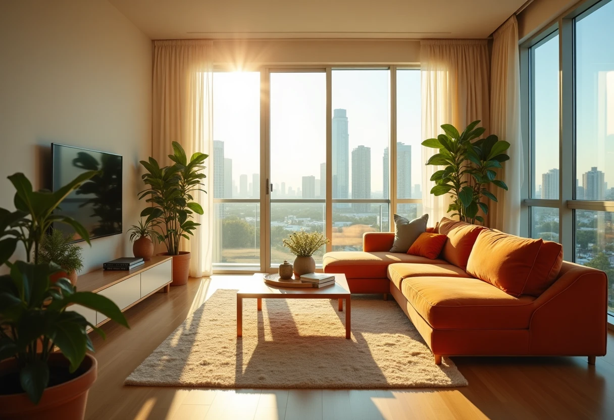 Stylish Fort Lauderdale apartment interior