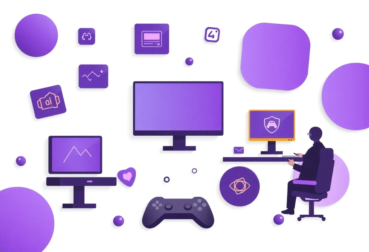 Gaming performance boost illustration
