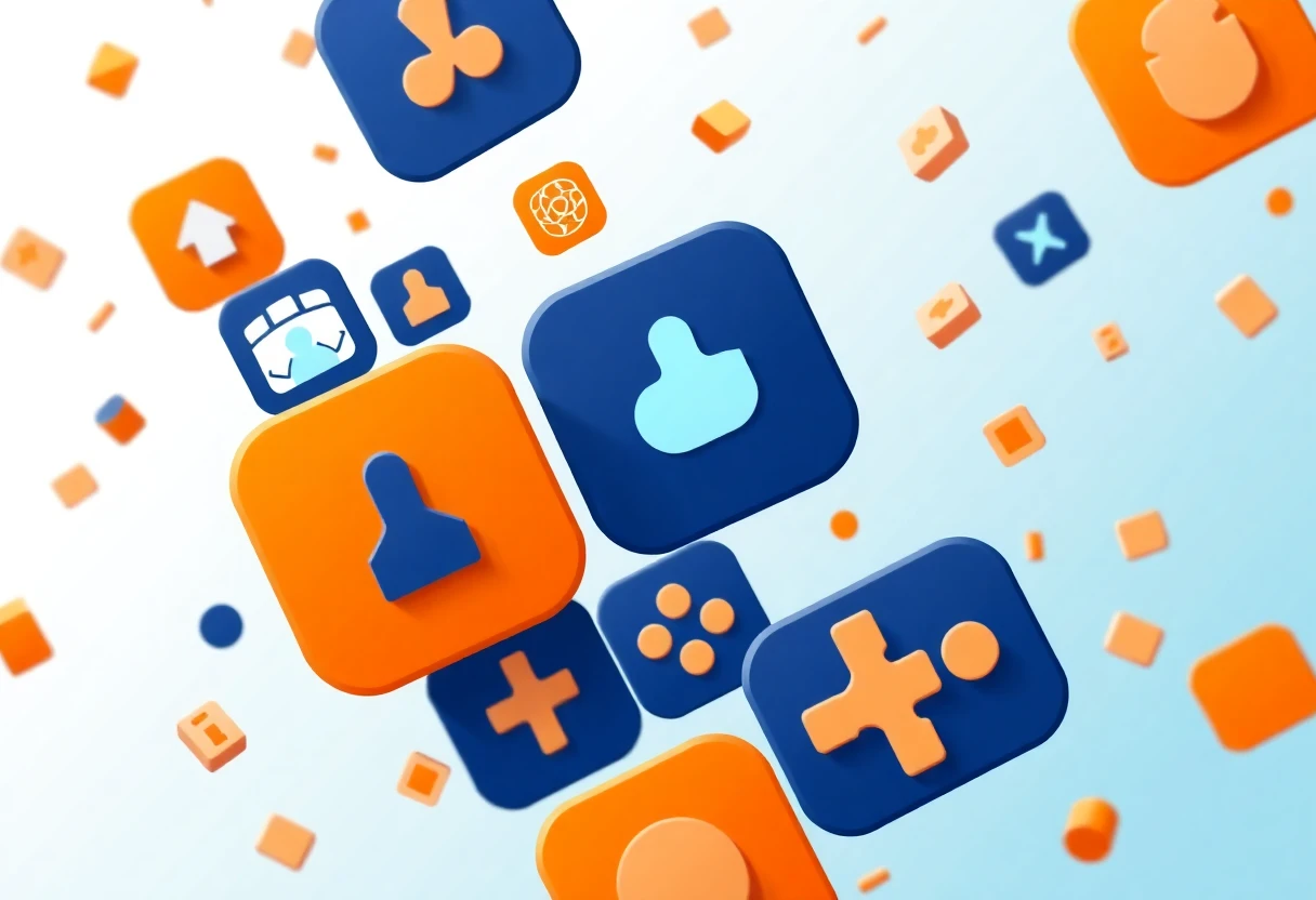 Gaming companion app icons