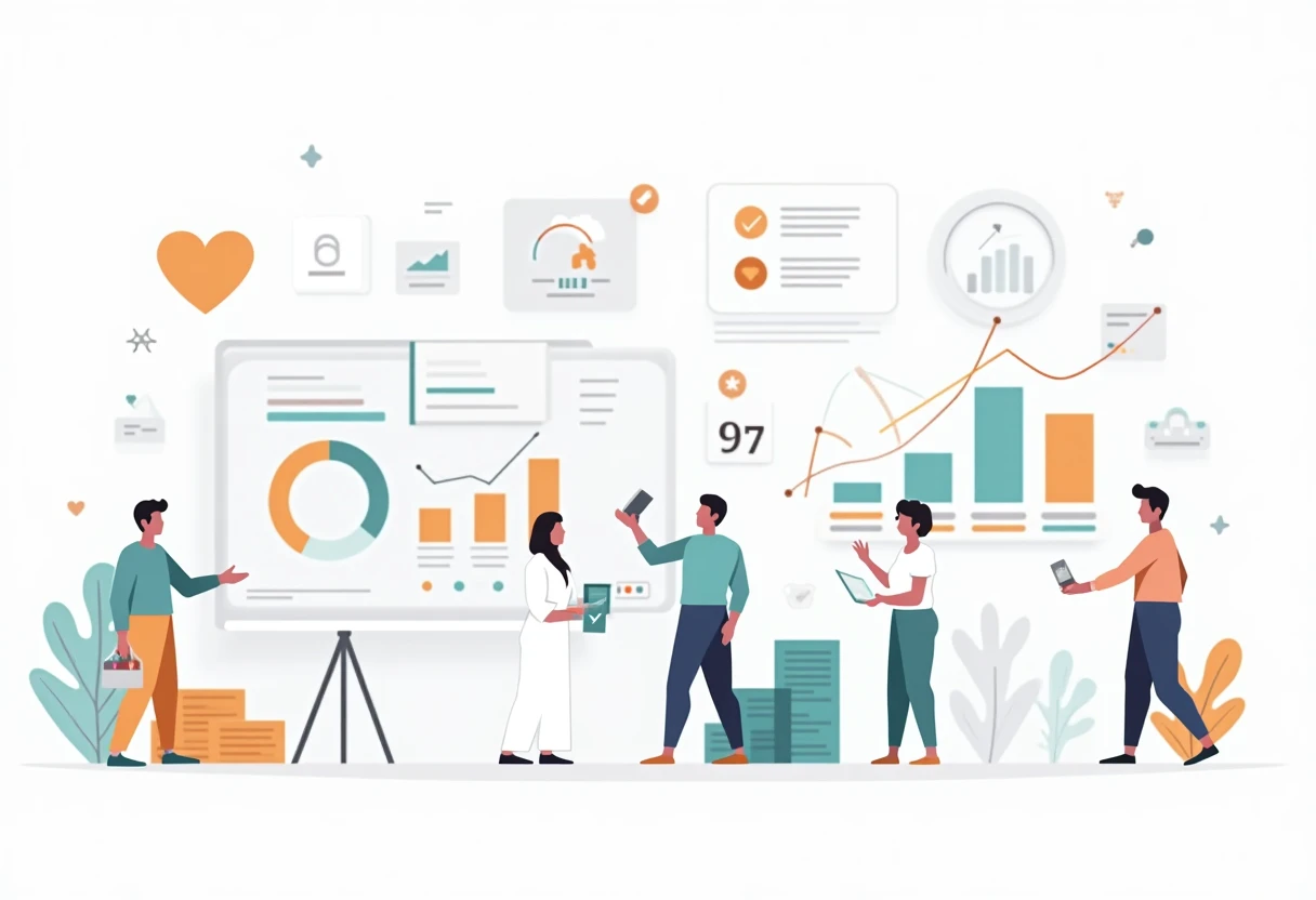 Healthcare job metrics dashboard