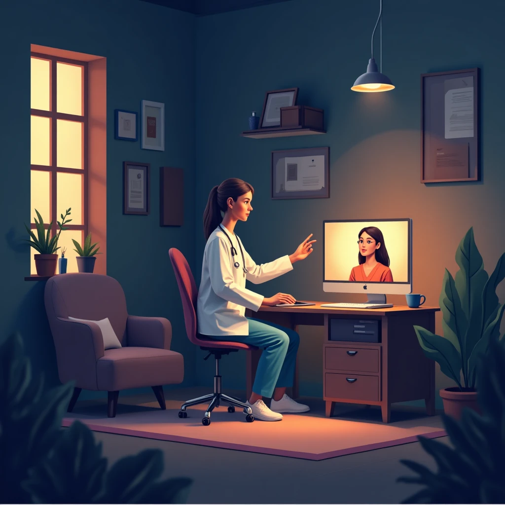 Remote healthcare work