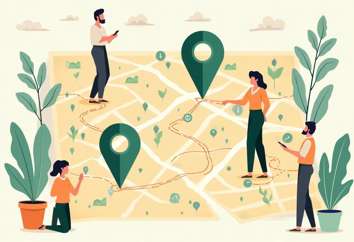 Career navigation map