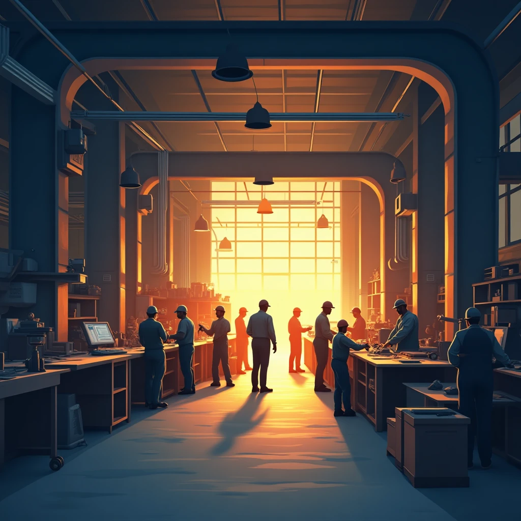 Day shift manufacturing