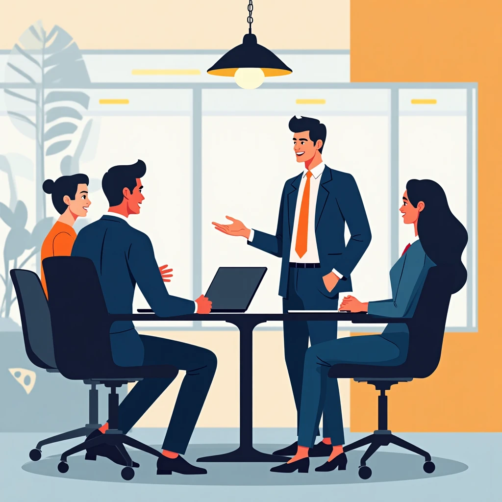 Career growth meeting