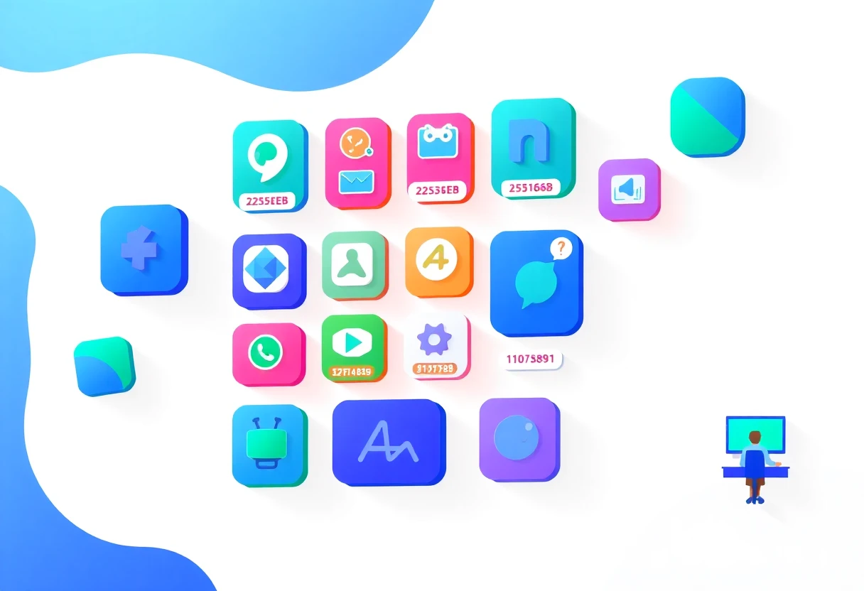 Top mobile games illustration