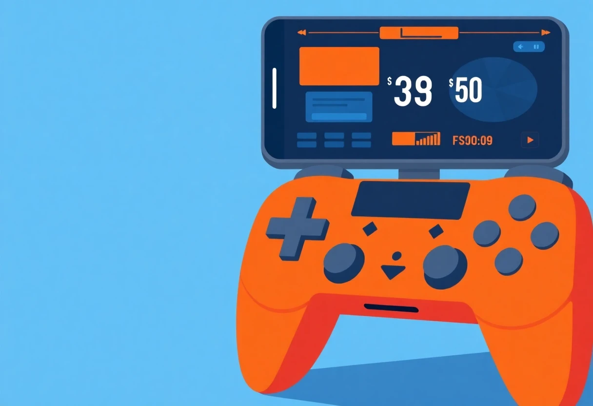 Mobile gaming leaderboard and FPS