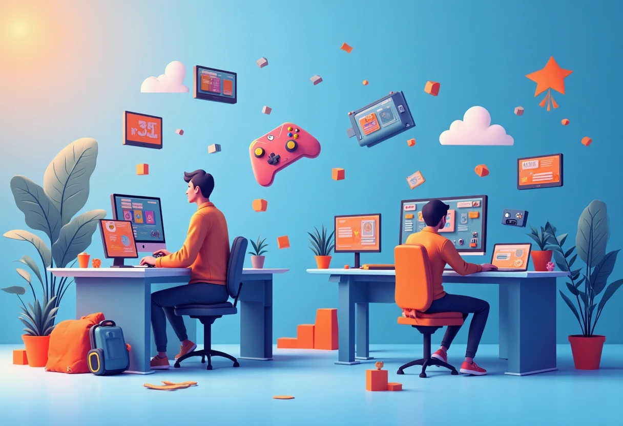 Diverse mobile gaming options