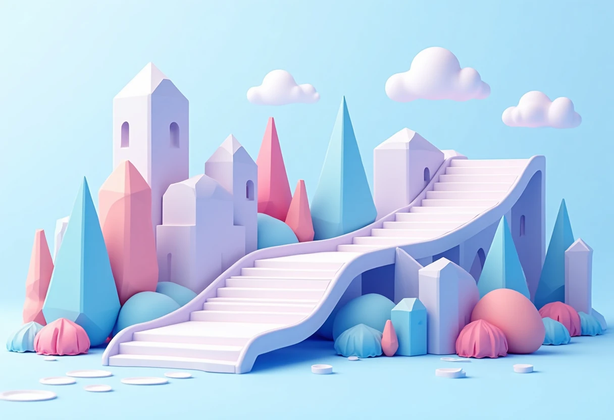 Relaxing mobile game theme