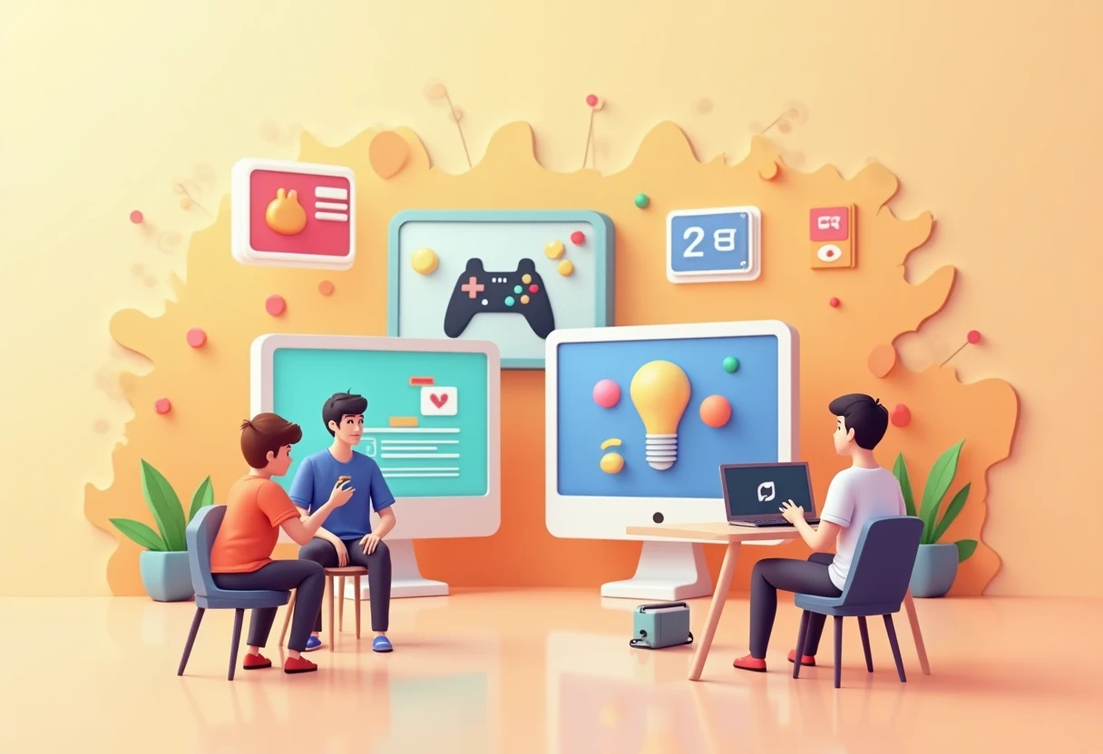 Mobile game genre representation