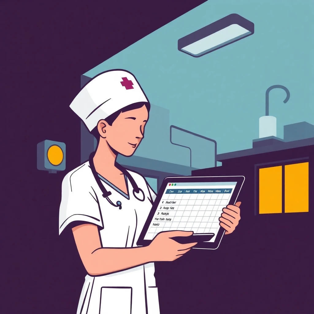 Flexible scheduling in nursing