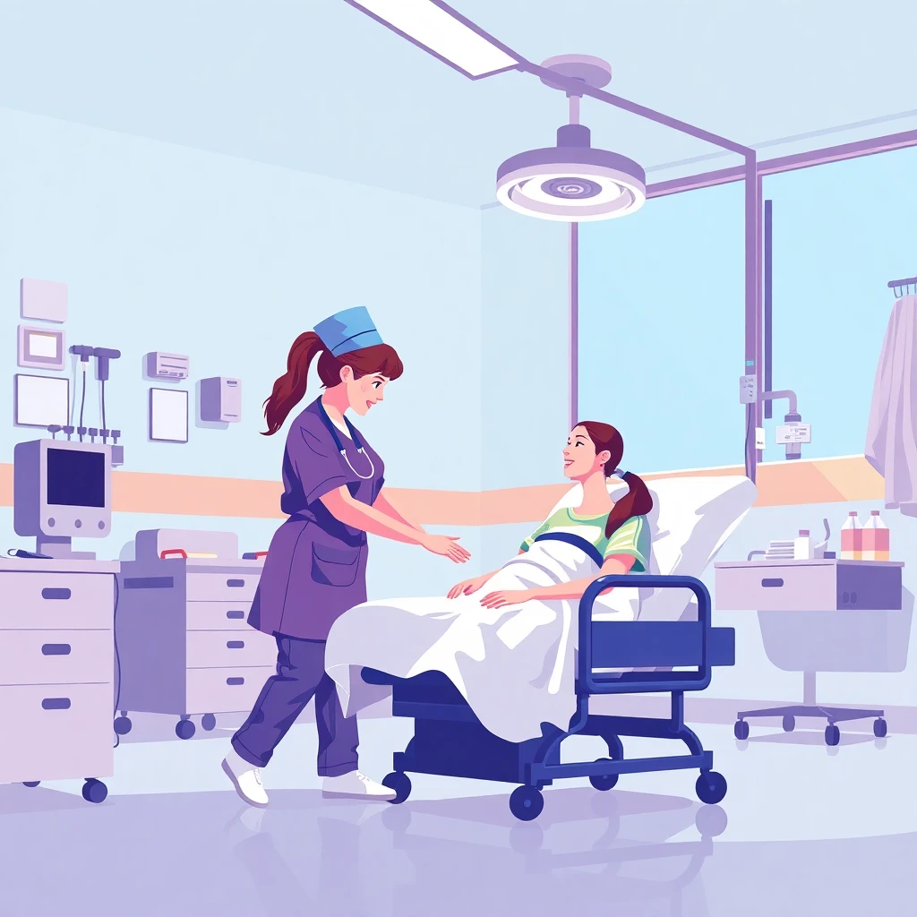 Flexible nursing job interaction