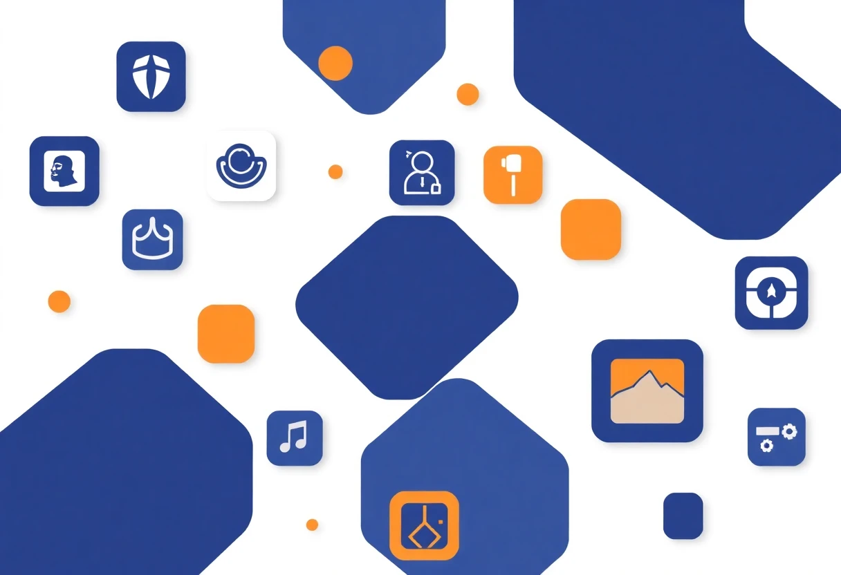Organized index of course apps