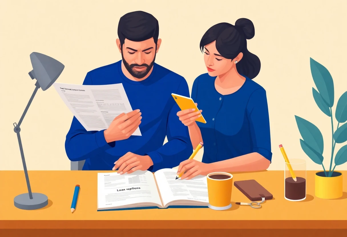 Comparing loan options