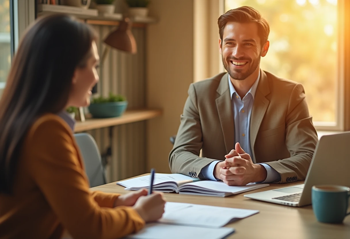 Discussing flexible loan options