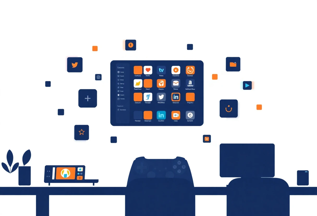 Advanced app management interface