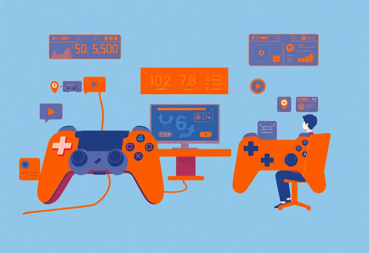 Individual productivity app visuals