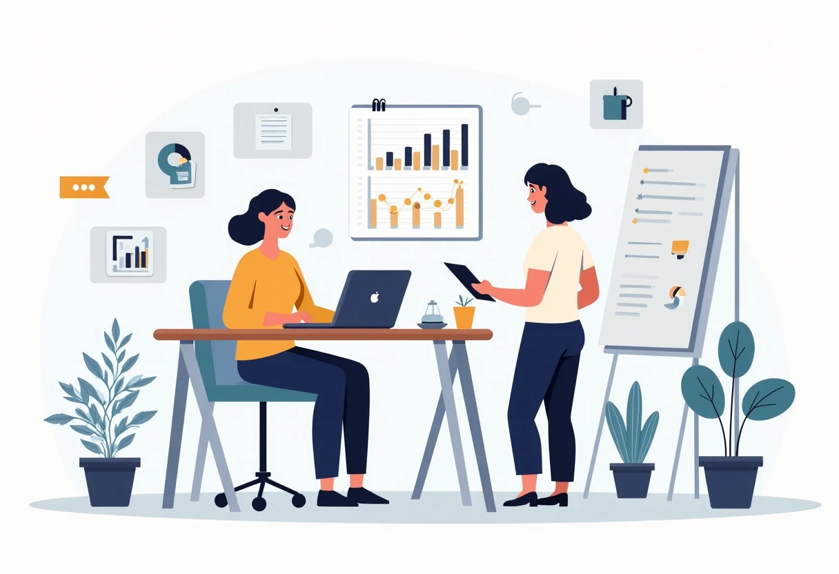 Remote work environment for project managers