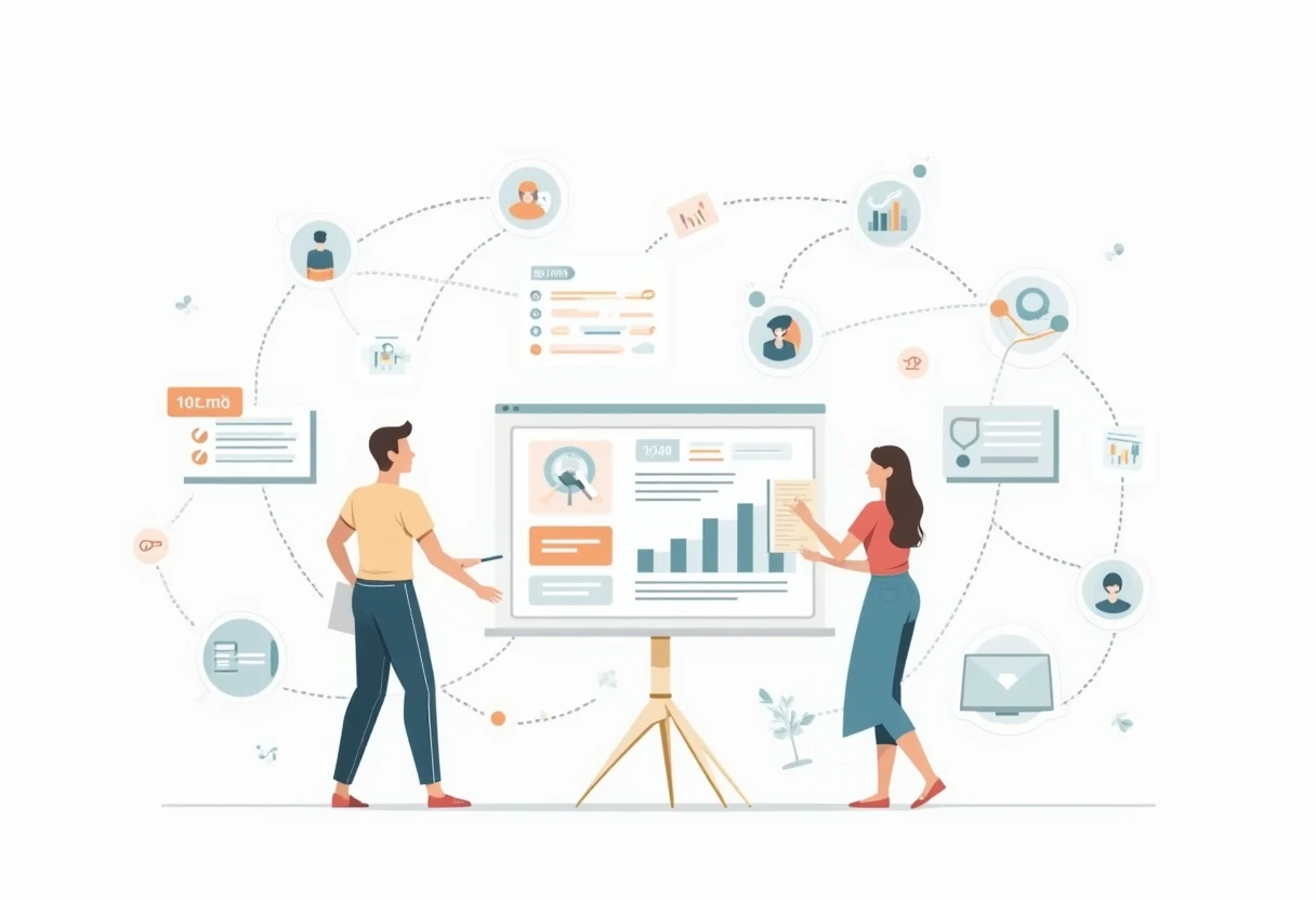 Remote work flexibility illustration