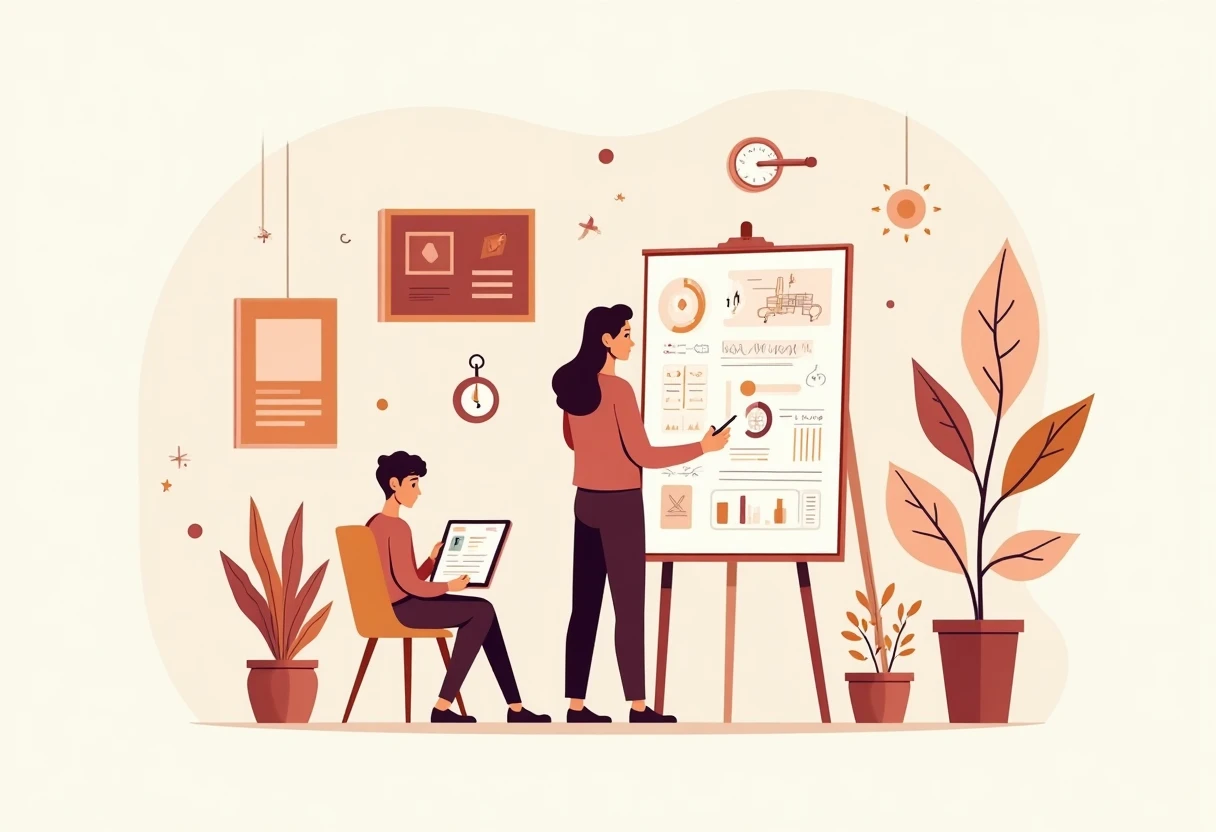 Creative remote work environment
