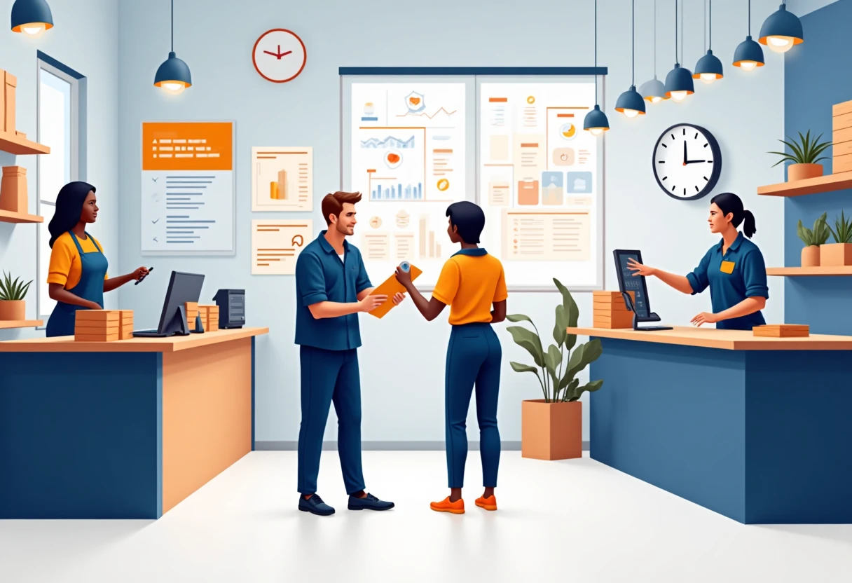 Retail job environment