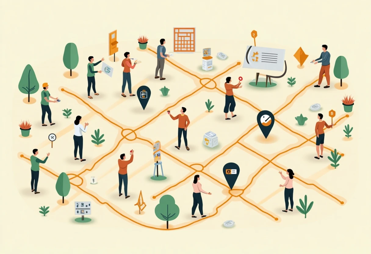 Mapping job opportunities in retail and sales