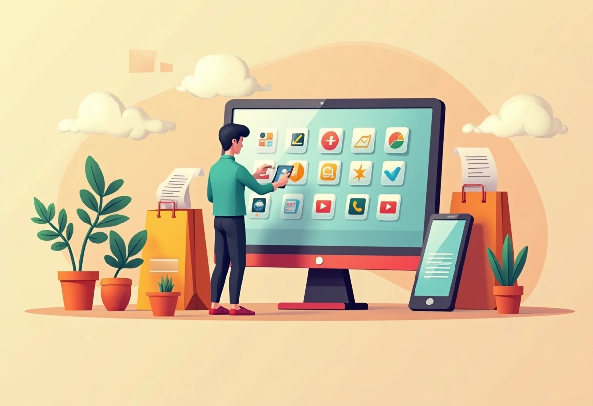 Grocery and retail variety apps