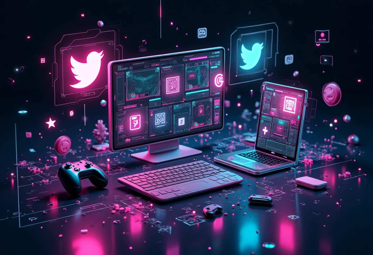 Gaming community social apps