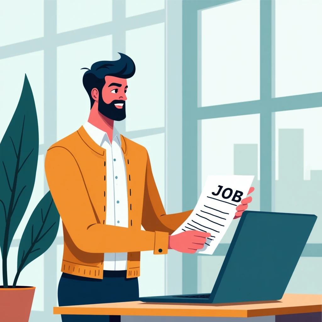 Reviewing job offers for growth opportunities