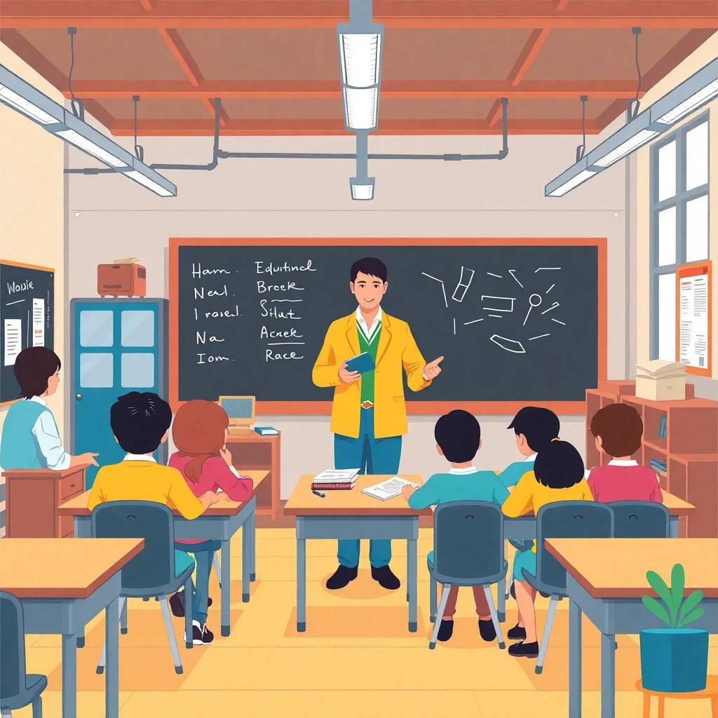 Traditional classroom setting
