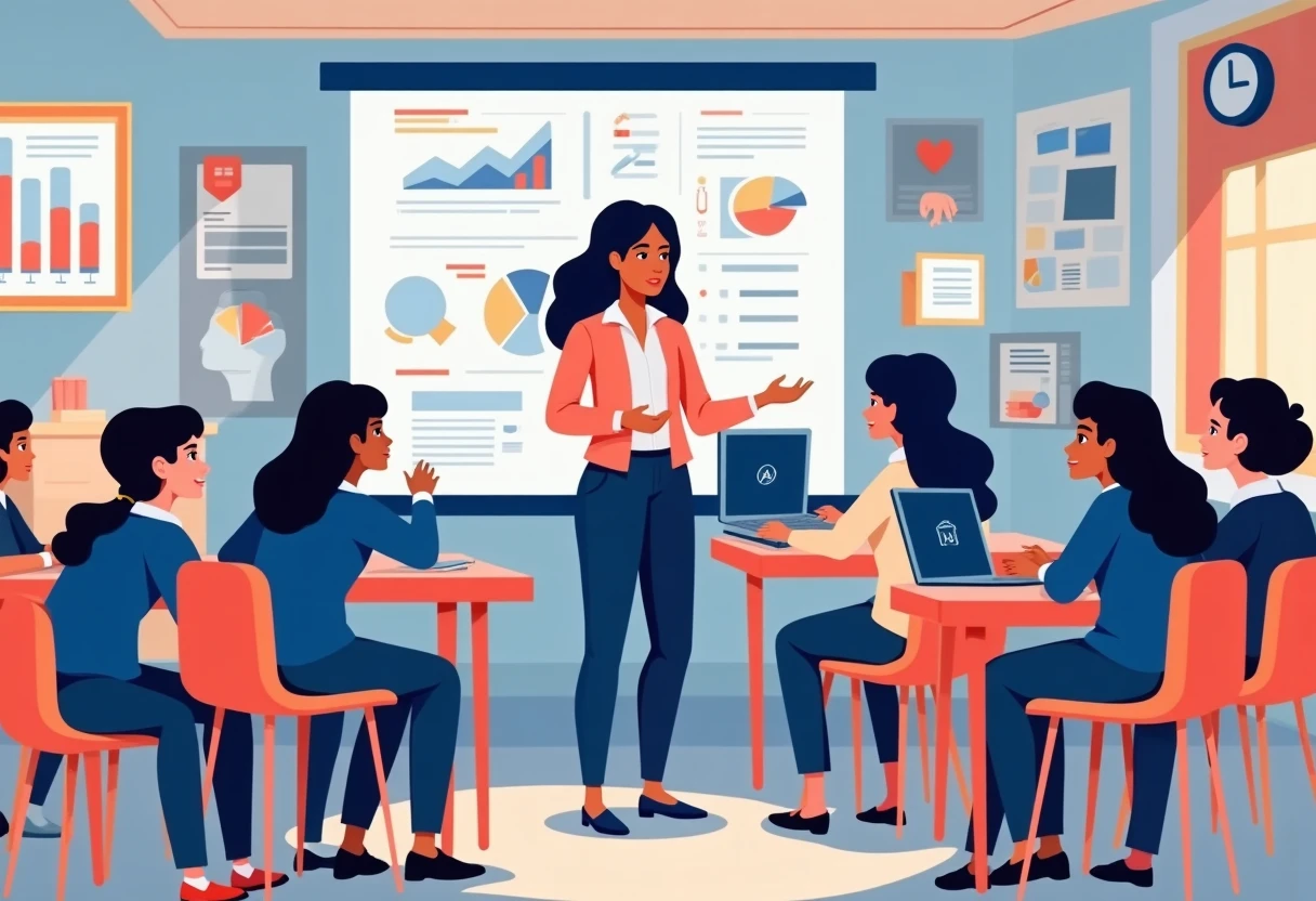 Engaging classroom setting