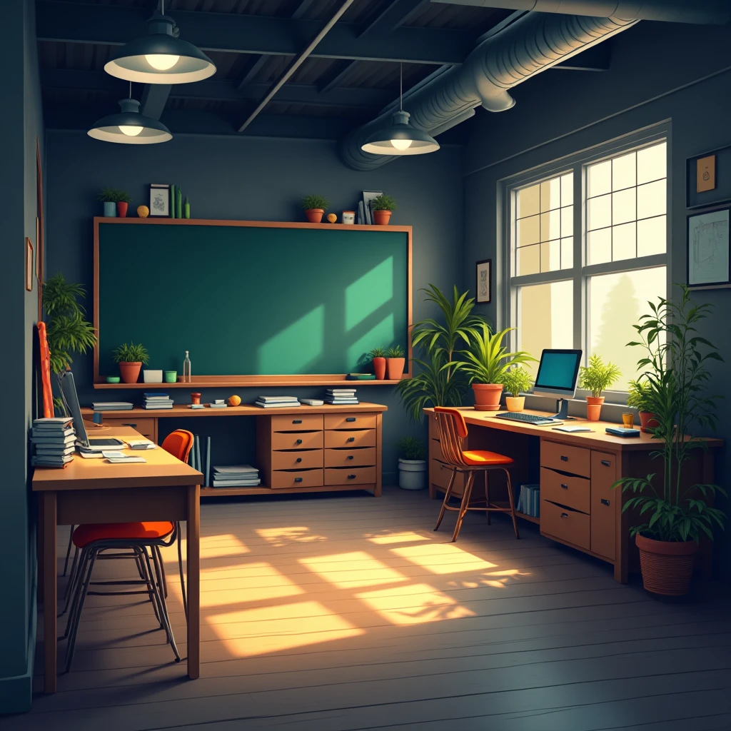 Budget-friendly teaching environment