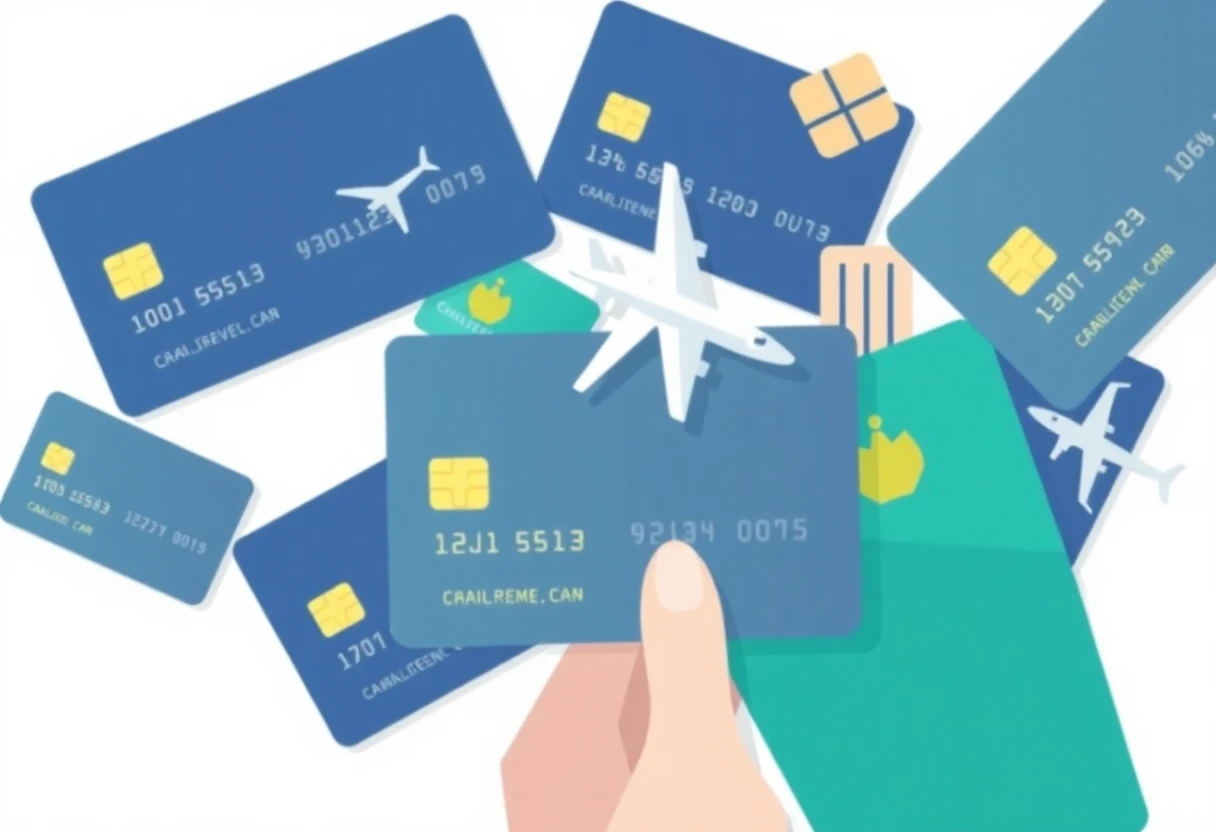Travel rewards card concept