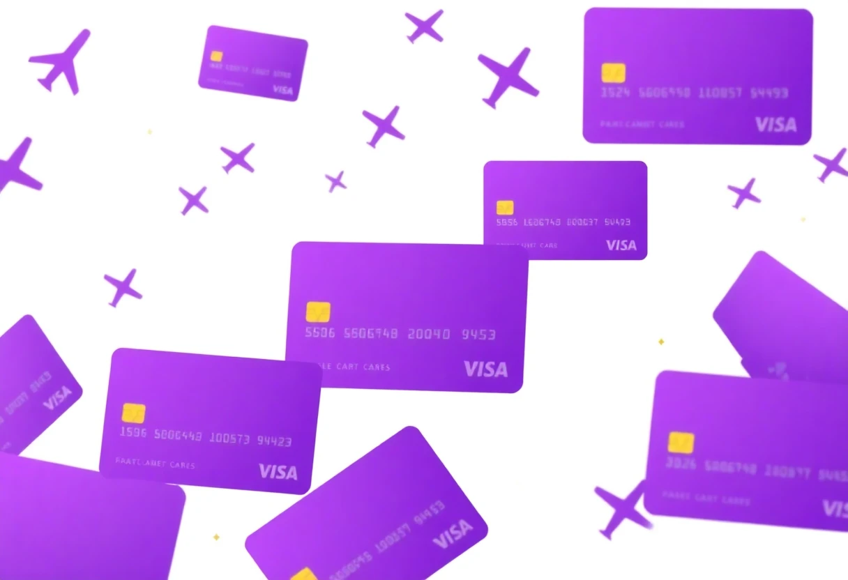 Airline rewards illustration
