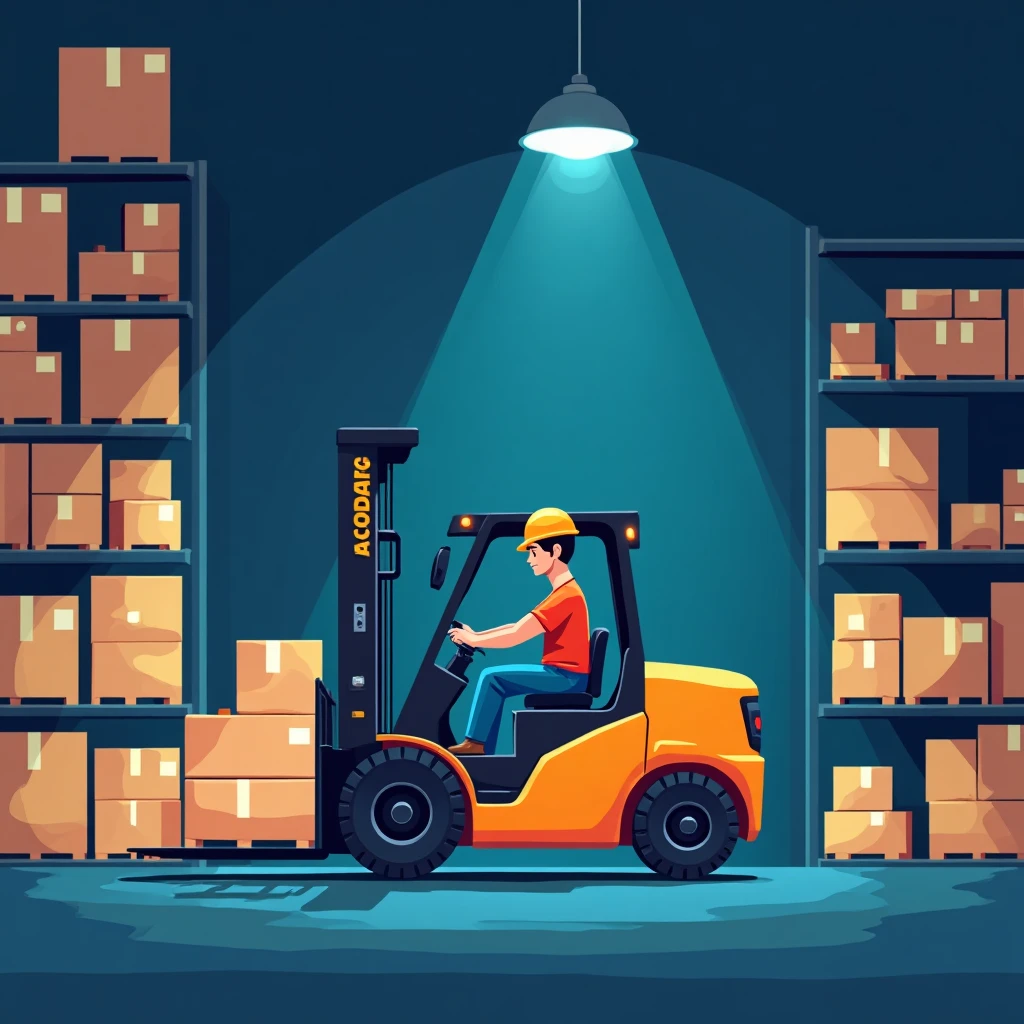 Warehouse night shift