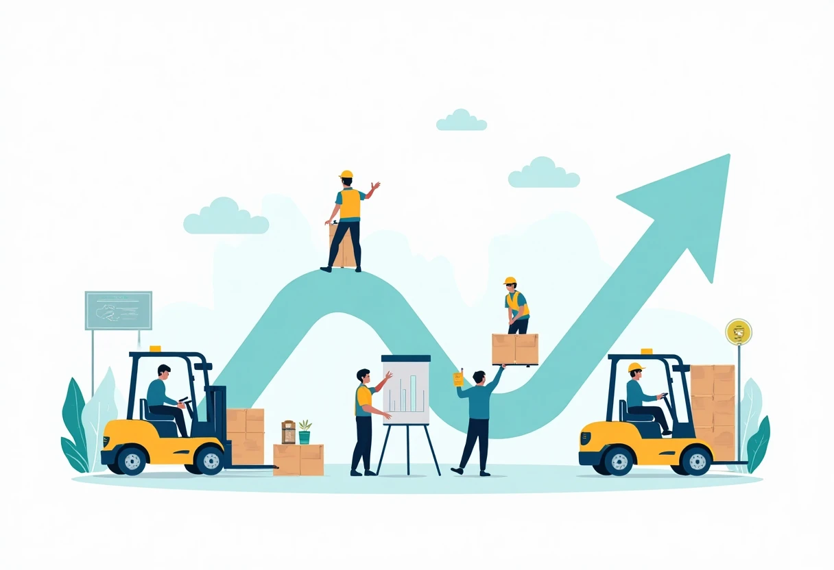 Warehouse jobs scene