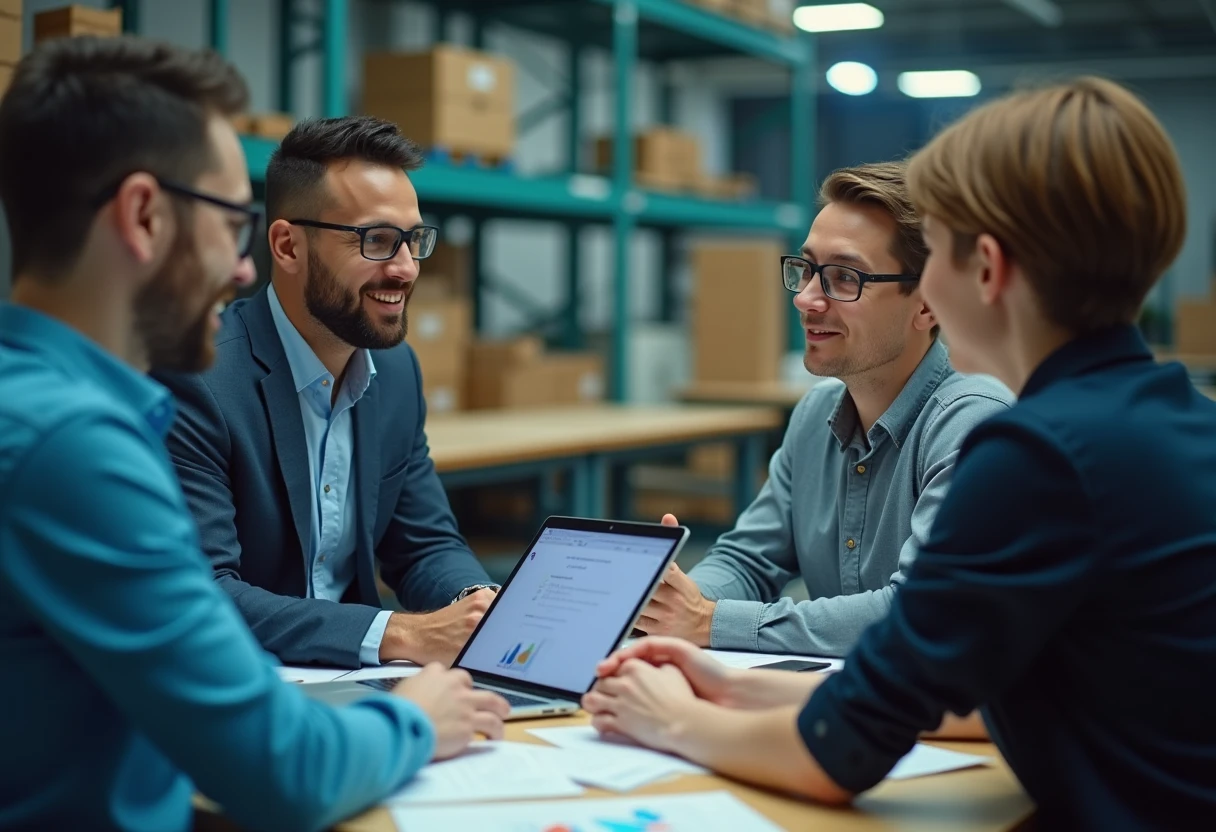 Warehouse strategy meeting