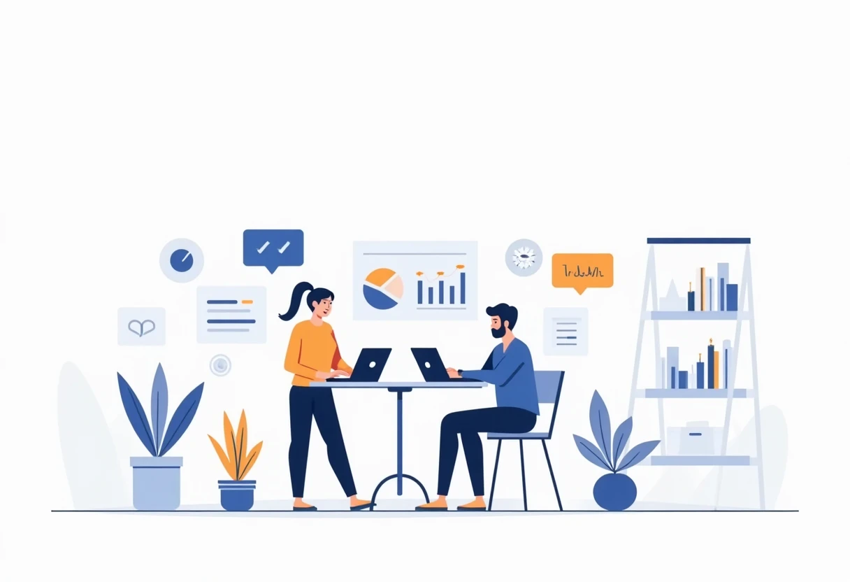 Personas trabajando en diseño creativo remotamente