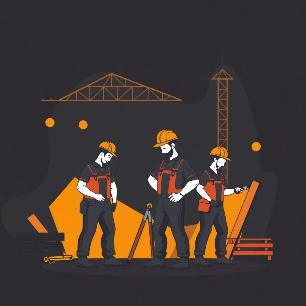 Obra en construcción activa