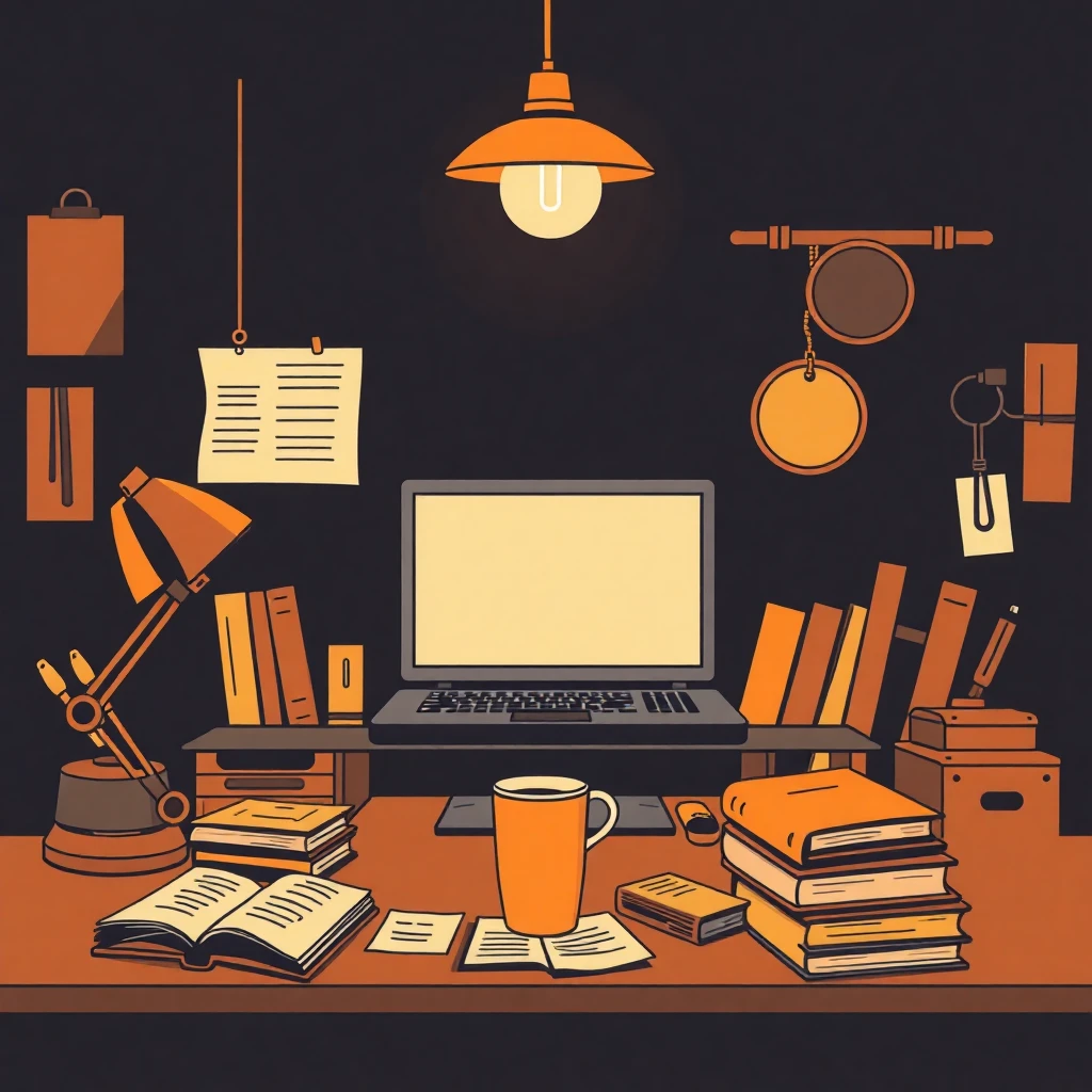 Espacio de trabajo en casa para enseñanza remota