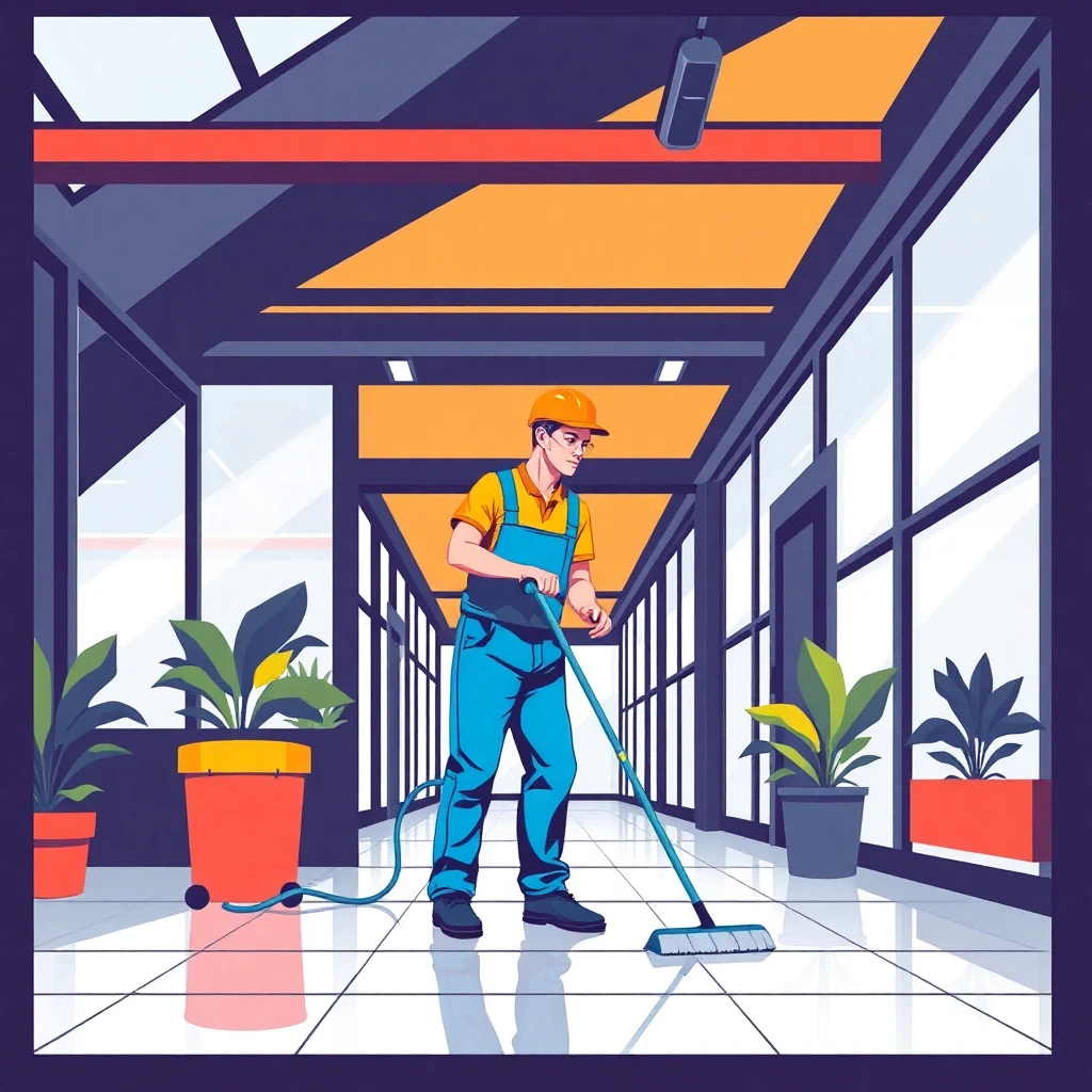 Trabajo de limpieza flexible