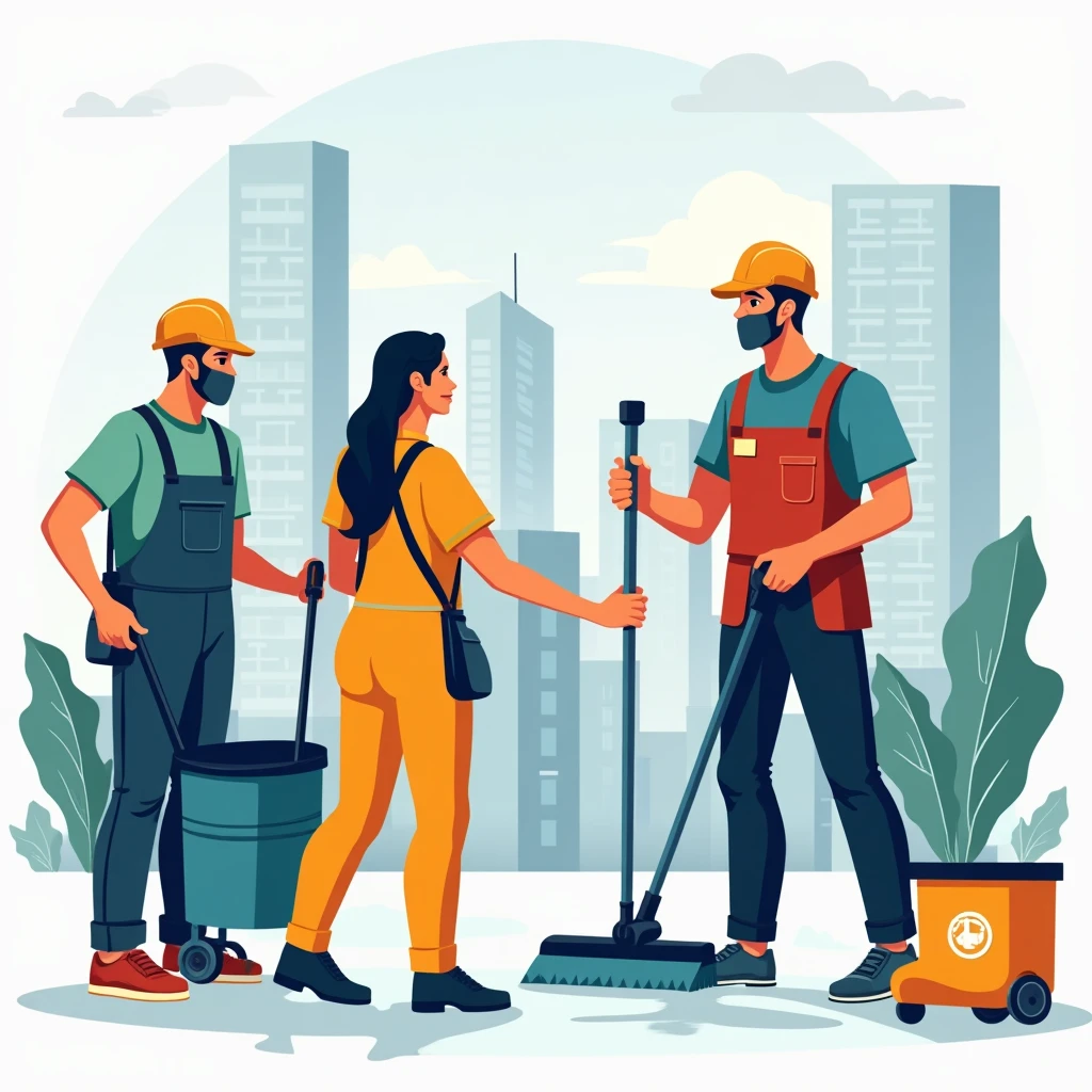 Trabajo estable en empresas de limpieza