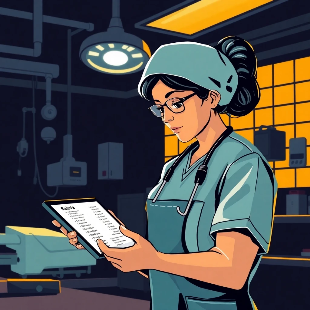 Comparando salarios en el sector salud