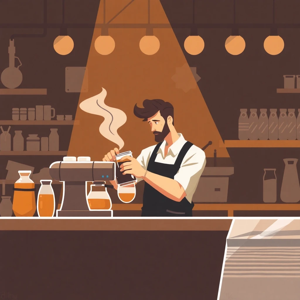 Ambiance de café